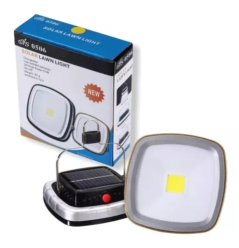 Reflector Recargable Solar ,lampara Camp